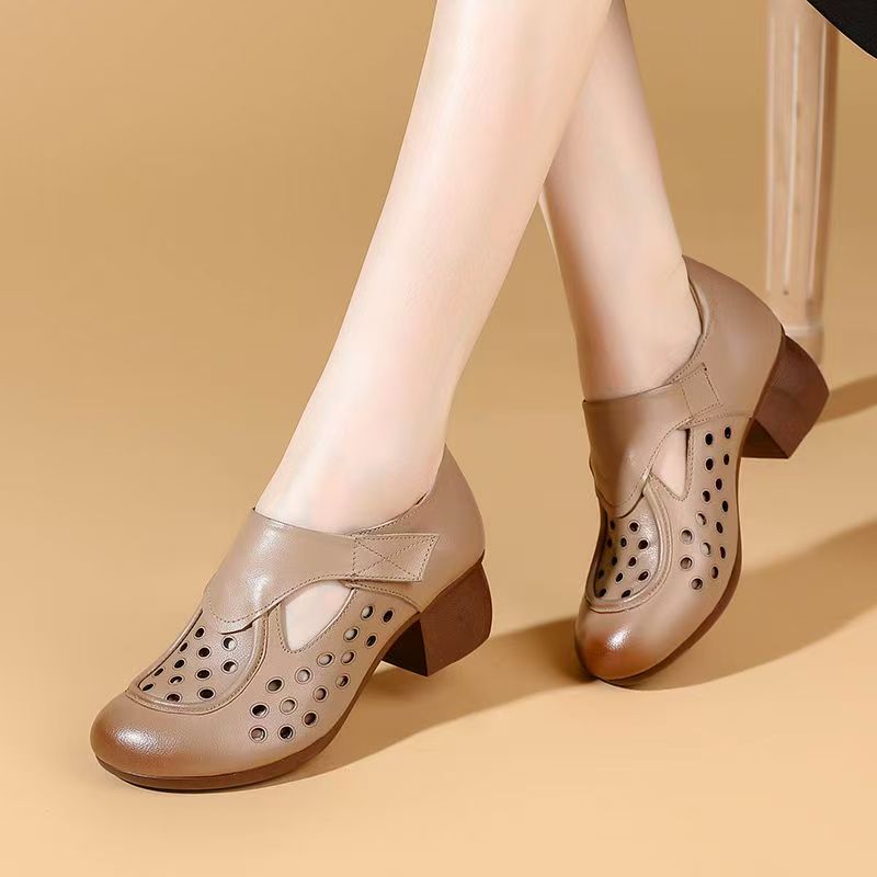Women's Summer New Leather Hol – обзор и цена Casual Sandal Leather