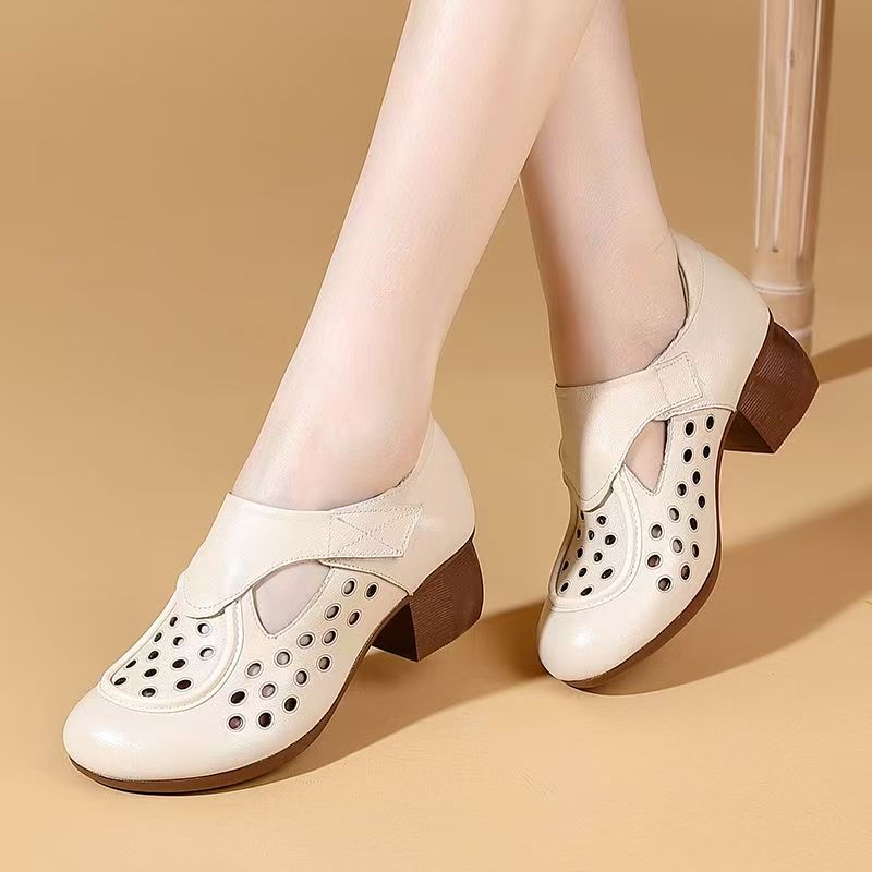 Women's Summer New Leather Hol – обзор и цена Casual Sandal Leather