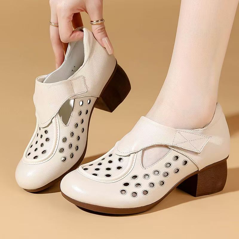 Women's Summer New Leather Hol – обзор и цена Casual Sandal Leather
