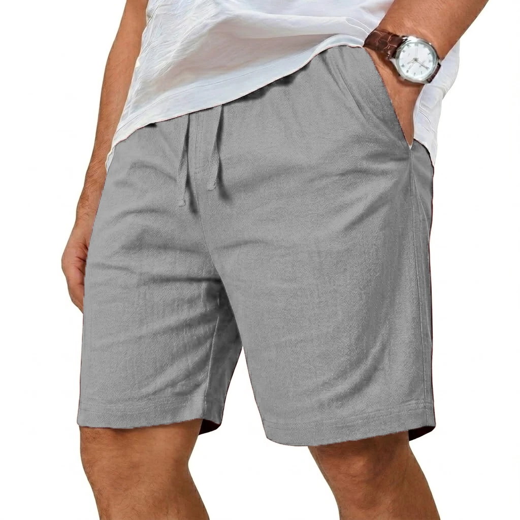 Oversized Cotton Linen Shorts  – обзор и цена Short Linen Drawstring