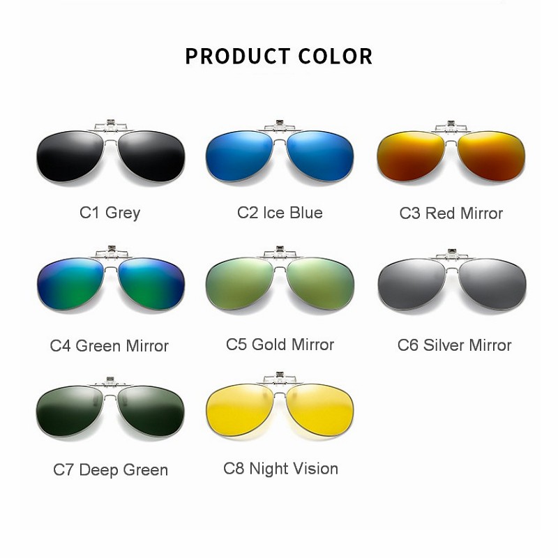 Polarized Sunglasses Lens clip – обзор и цена Sunglasses Aviator Polarized