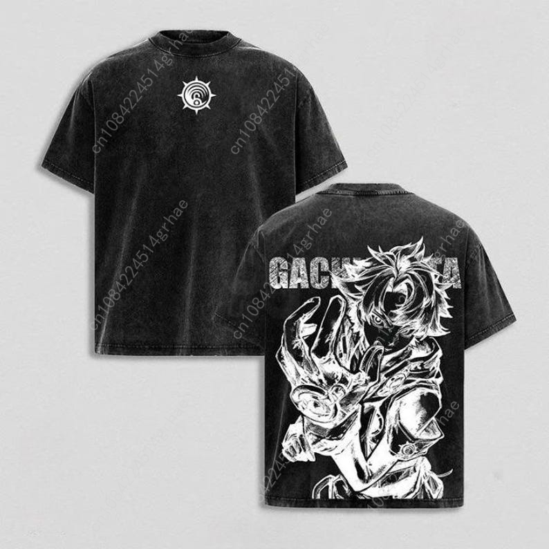 Gachiakuta Vintage Anime Washe – обзор и цена Tee Graphic Print