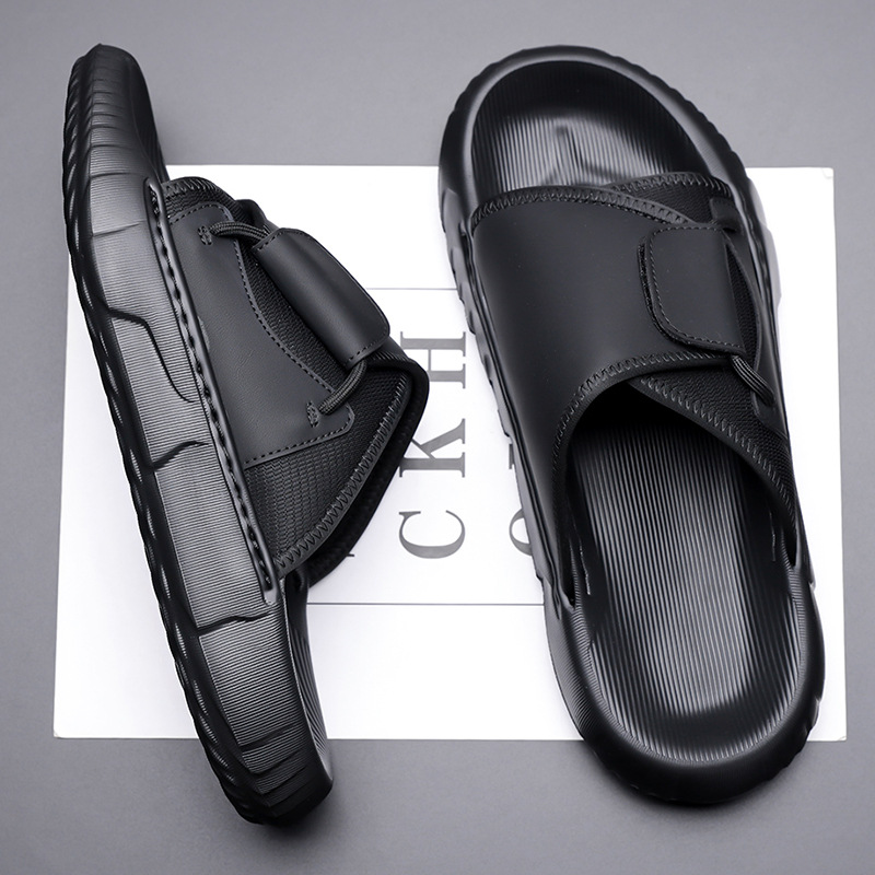 2026 Summer New Slippers for M – обзор и цена Flip Flop Leather Men