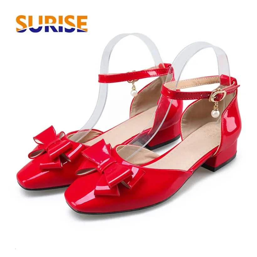 Big Size Women Bowtie Pumps Ro – обзор и цена Casual Sandal Leather