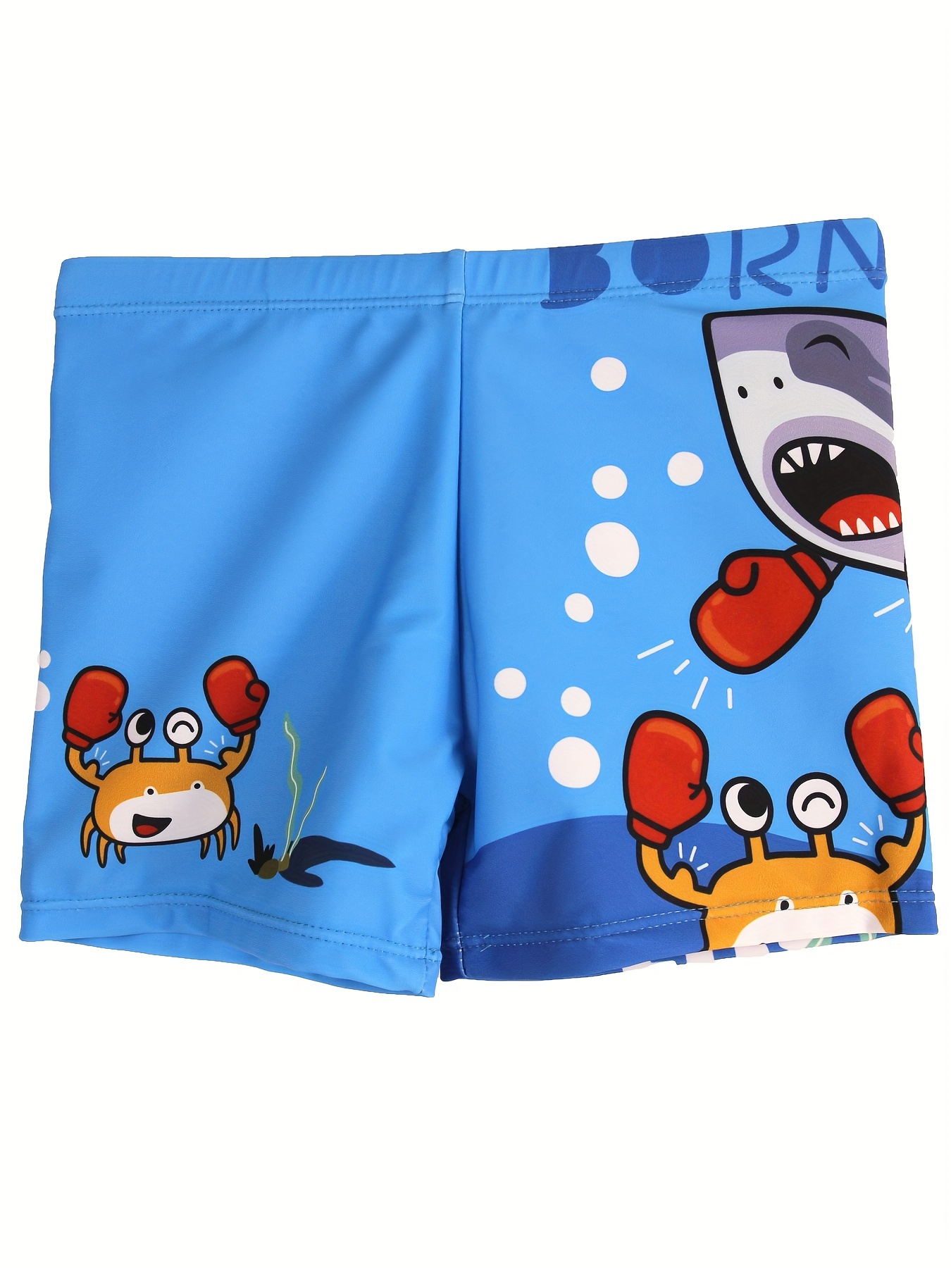Cartoon Boxing Crab And Shark  – обзор и цена Swim Trunk Quick Dry