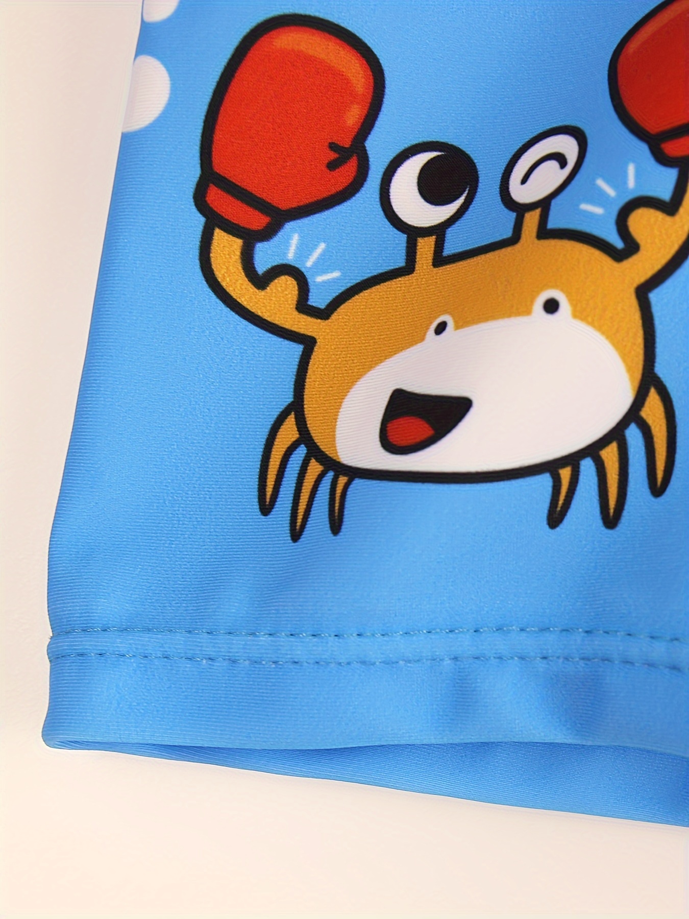 Cartoon Boxing Crab And Shark  – обзор и цена Swim Trunk Quick Dry
